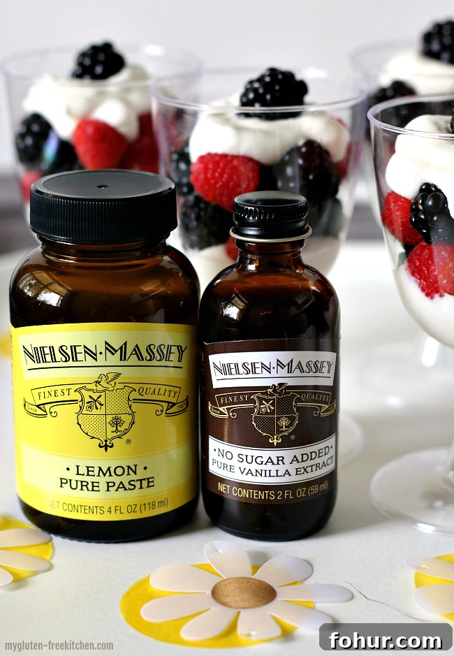 Gluten-Free Berry Trifle Recipe for Summer Gatherings 3 Gluten-free Easy Berry Trifles with Nielsen-Massey