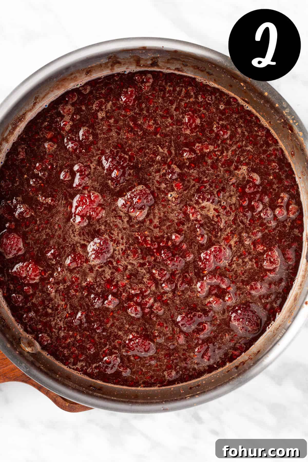 A process photo illustrating step 2.