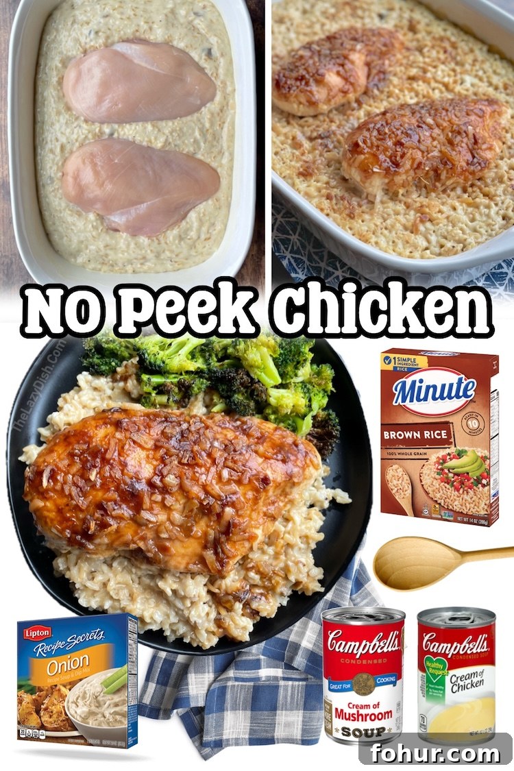 22 Quick Dinner Recipes for Picky Eaters 5 No Peek Chicken | This dump and bake meal is made with just a handful of basic ingredients, is quick to throw together on busy nights, and is totally delicious! Family and kid approved. If you're looking for easy meals to make when you're tired, try this recipe!