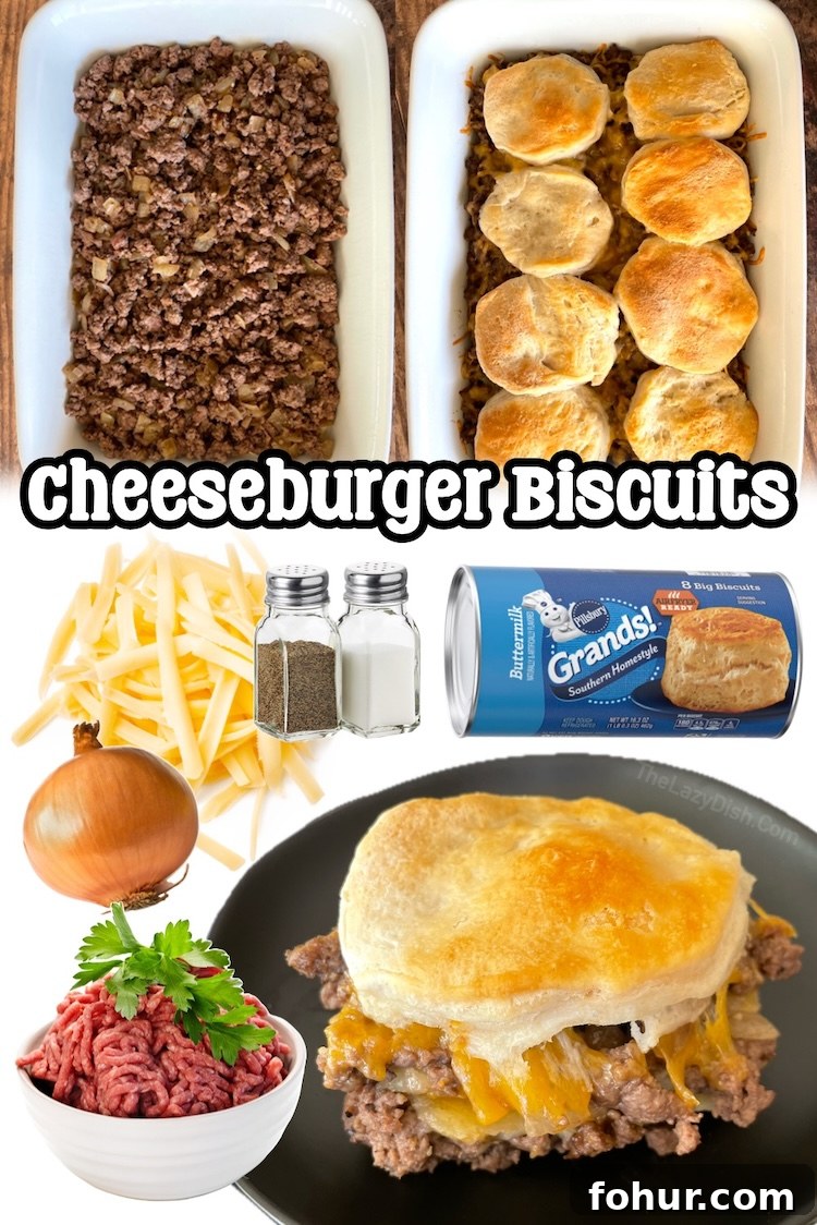 22 Quick Dinner Recipes for Picky Eaters 9 These oven baked cheeseburger biscuits are easy comfort food your family is going to love for dinner! With just a few budget ingredients including ground beef, biscuits, and cheese, you can easily make this meal in less than 30 minutes on busy school nights.